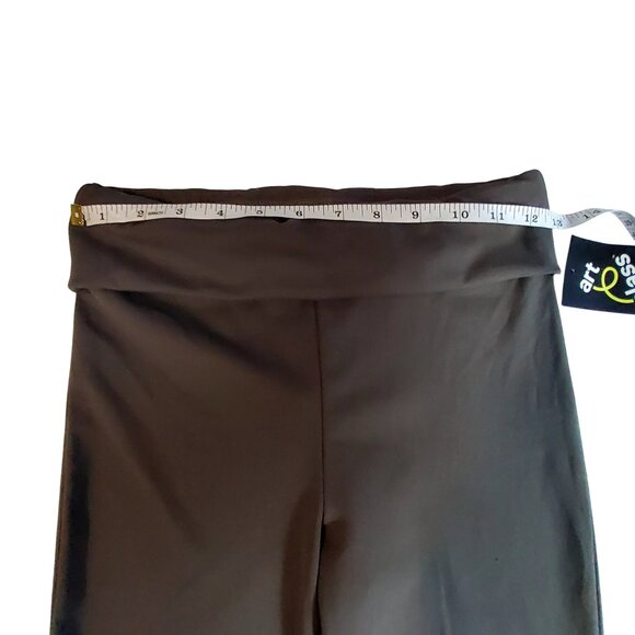 Art Class Girls Gray Flared Leg Yoga Pants L 10/12 Polyester/Spandex Lightweight - Picture 6 of 7